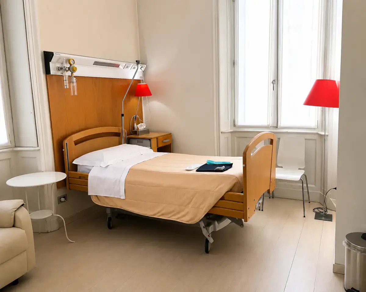 Camera di degenza Day Clinic by Spatium